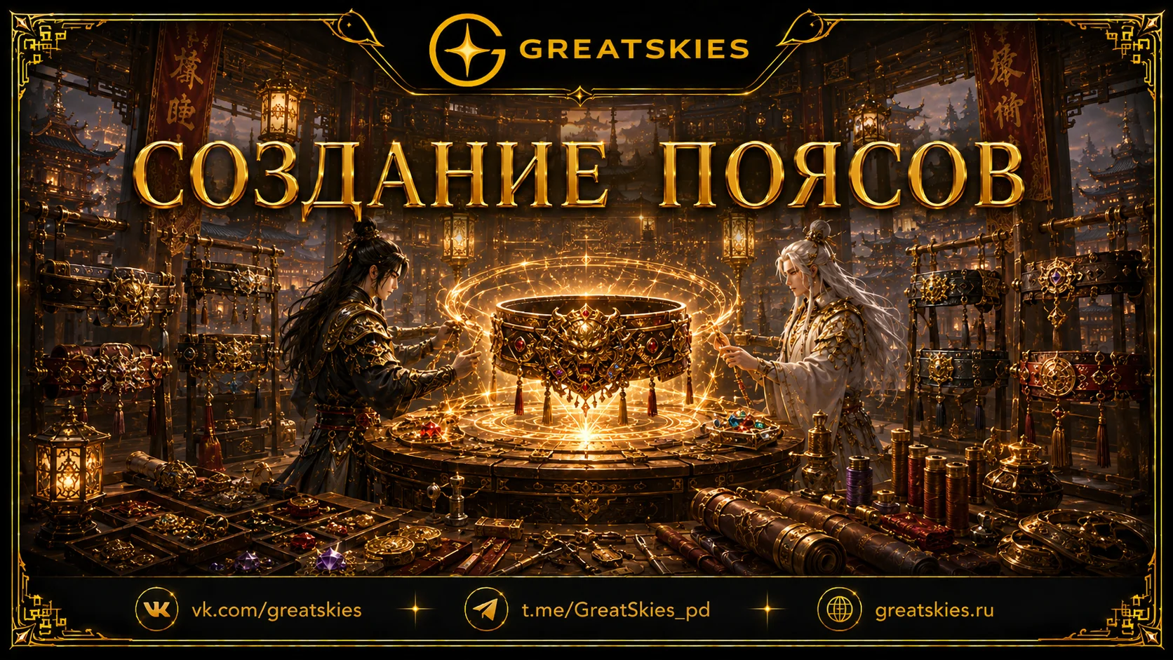 Пояса: создание и улучшение