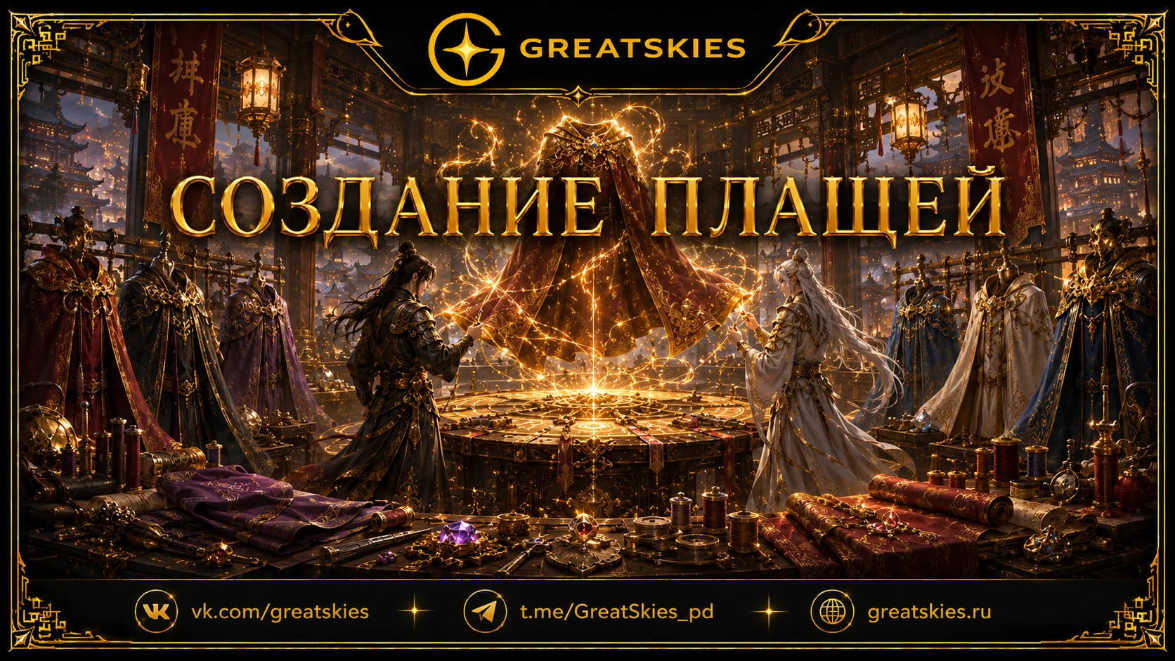 Плащи: получение и улучшение