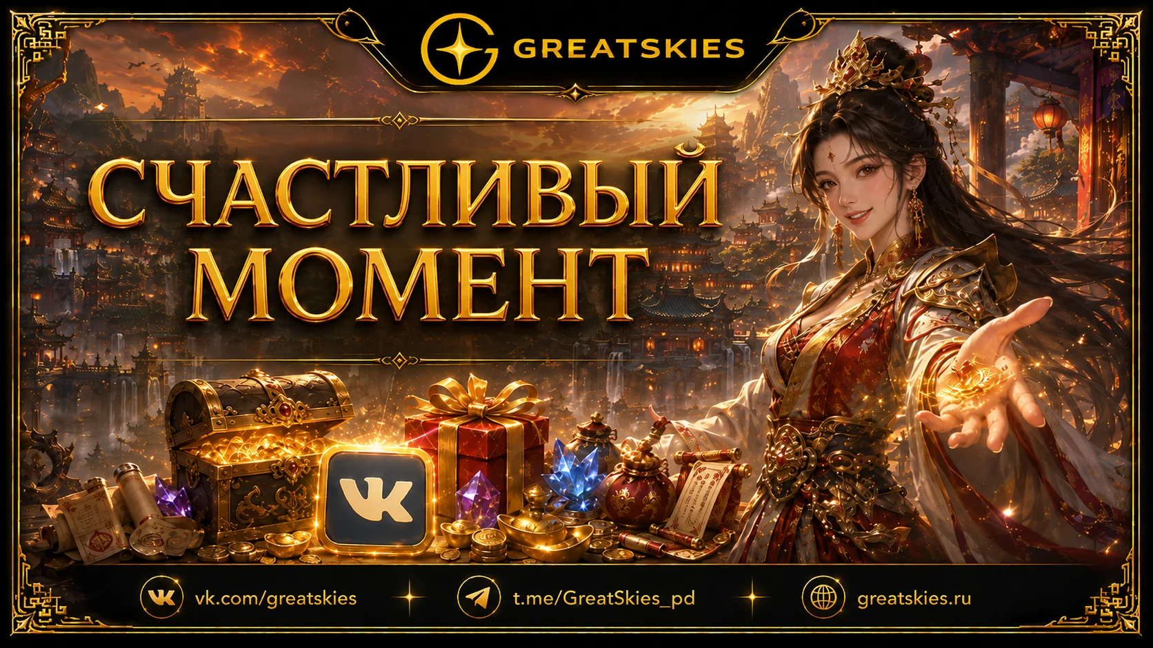 Счастливый момент — ежедневный промокод