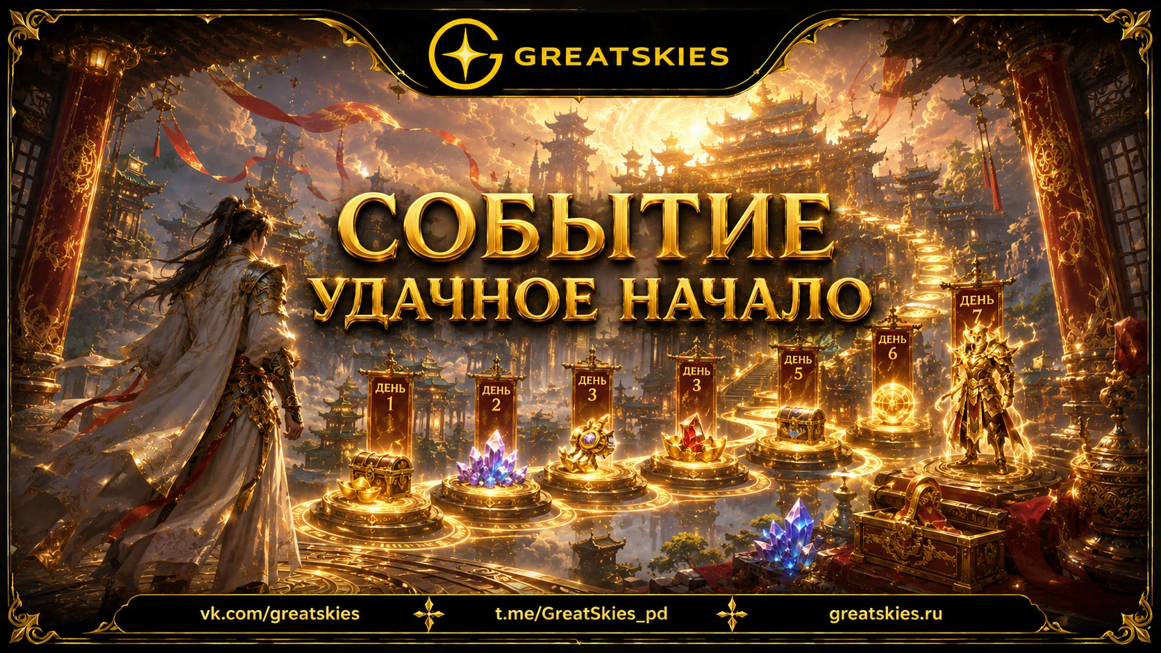ивент удачное начало